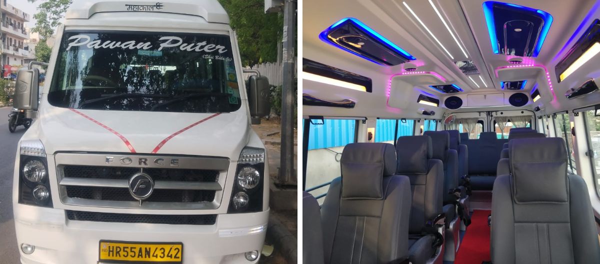 12 seater tempo traveller in delhi