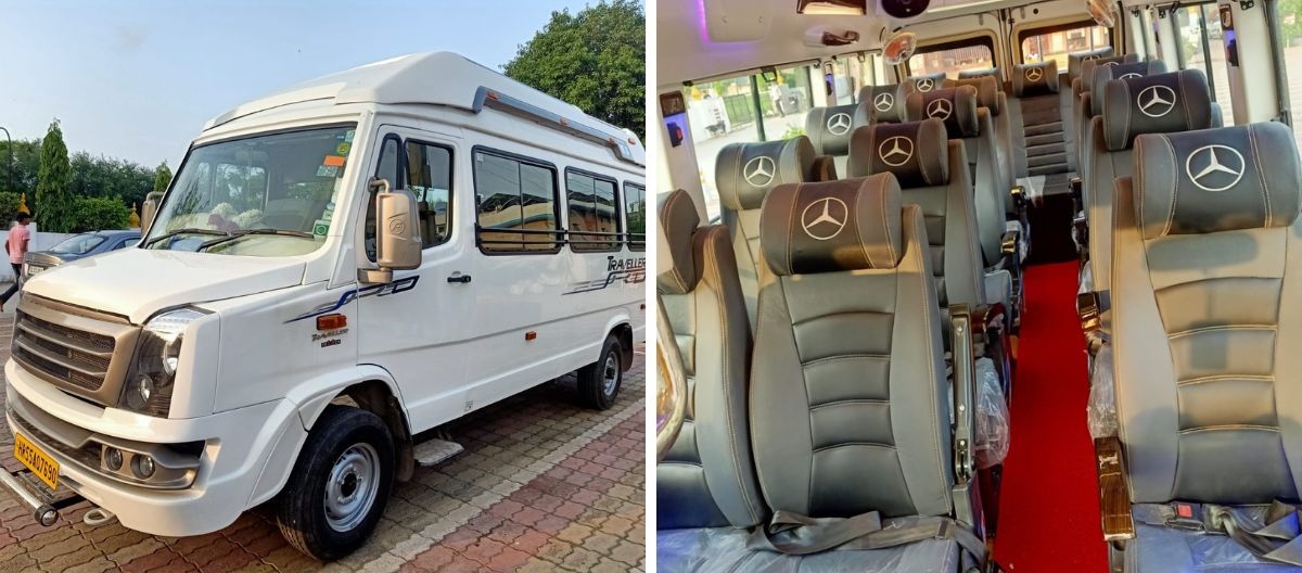 16 seater tempo traveller in delhi